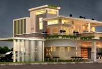 Desain rumah posisinya lebih rendah dari jalan