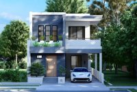 Desain rumah minimalis ukuran tanah 6x12