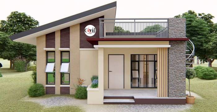 Desain rumah type 80