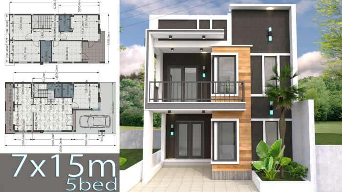 Desain rumah ukuran tanah 12x10