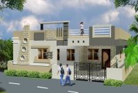 Desain tembok rumah depan