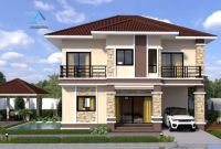 Desain rumah tingkat sederhana tapi elegan