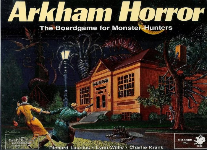 Arkham horror wohnzimmer